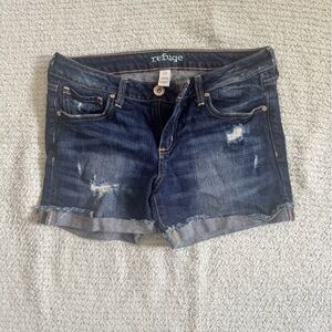 Refuge Blue Denim Skirt